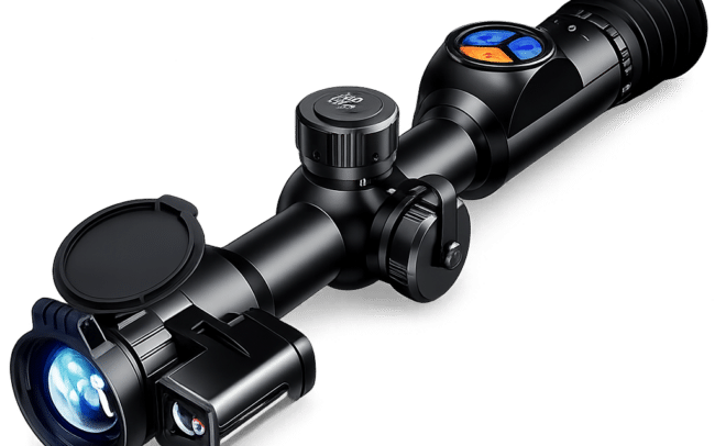 Lunette thermique EOS-GRS225-225RF avec télémètre laser pour la chasse jour et nuit.