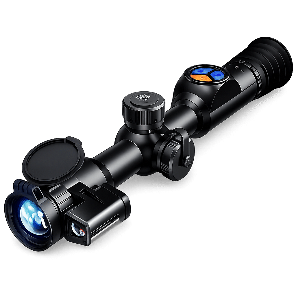 Lunette thermique EOS-GRS225-225RF avec télémètre laser pour la chasse jour et nuit.