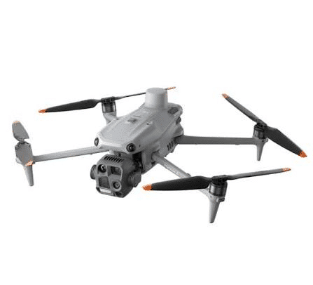 Drone DJI Matrice 4T avec caméra thermique, en vol